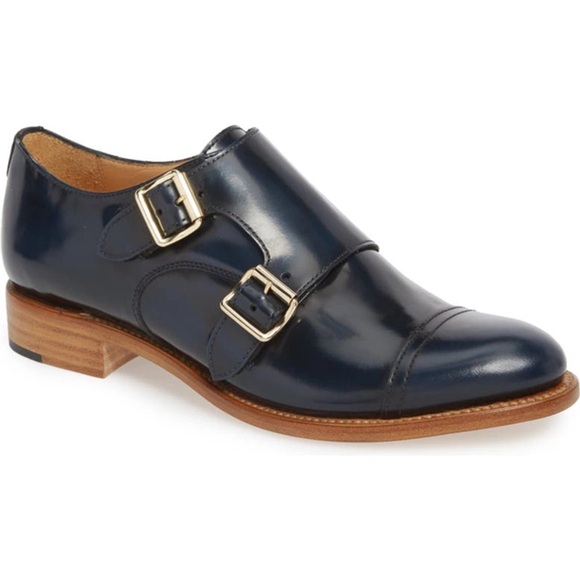The Office of Angela Scott Mr. Colin Double Monk Strap Shoe - sz 36.5